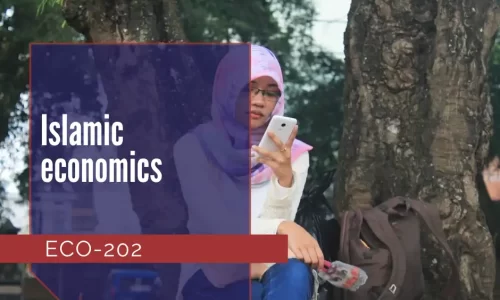 ECO-202: Islamic economics