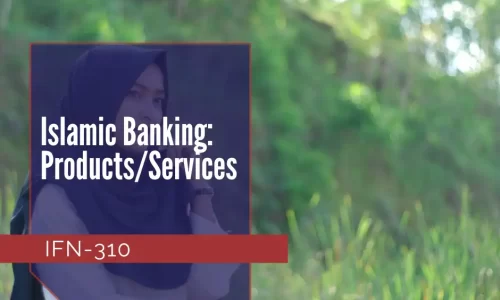 IFN-310: Islamic Banking: Products/Services