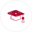 icon for students and alumni in aitu hompage